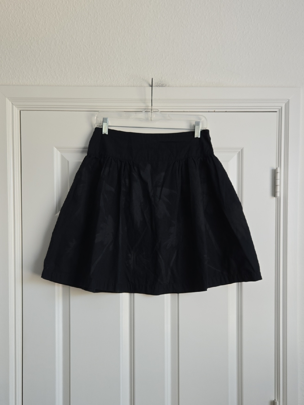 Norma Kamali Black Circle Skirt
